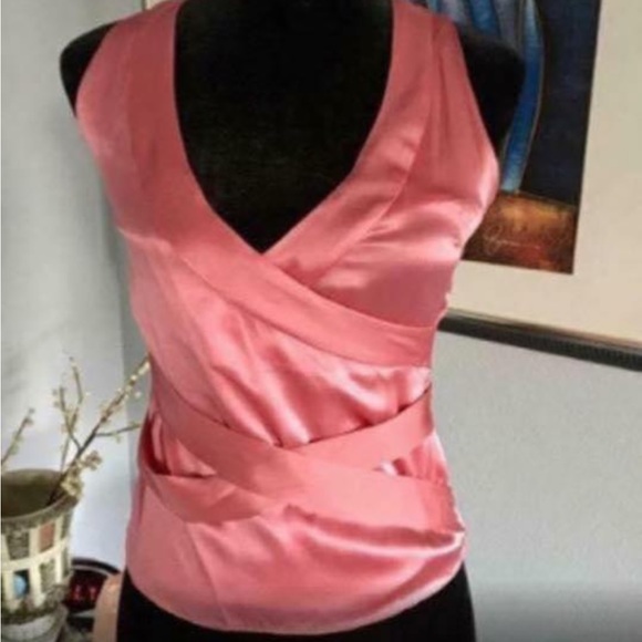 Silk top pink size XS - Picture 1 of 2